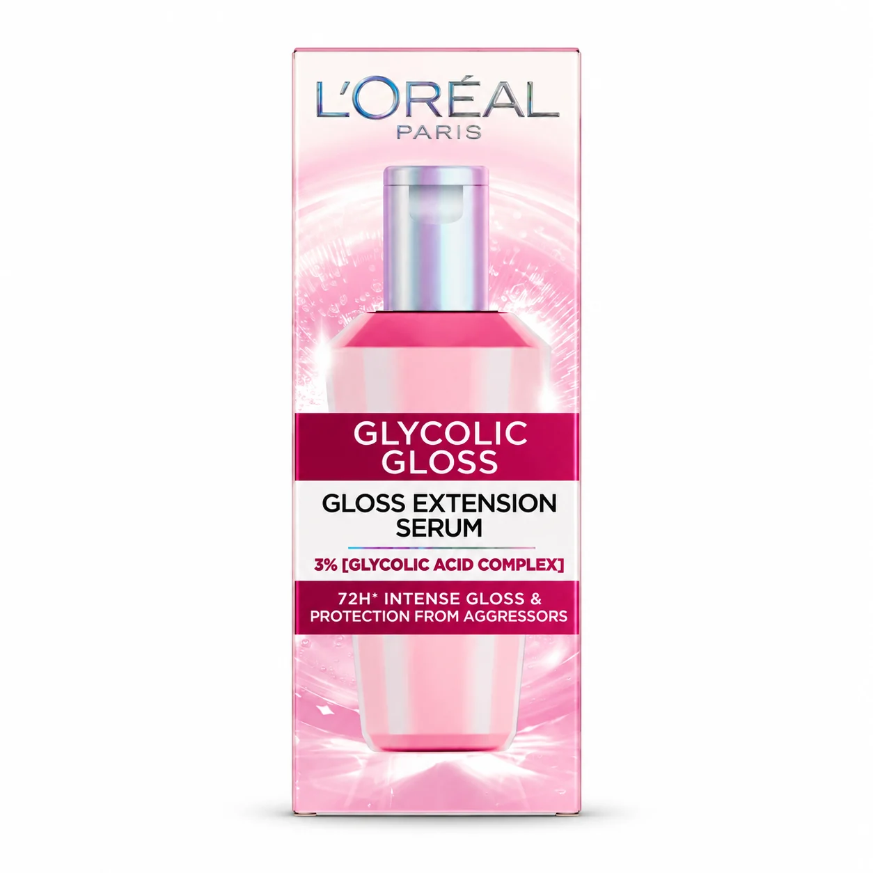 WHH-21207 L’Oréal Paris Glycolic Gloss Gloss Extension Serum 80ml - Image 1