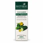 Biotique Cucumber Pore Tightening Refreshing Toner – Normal to Oily Skin