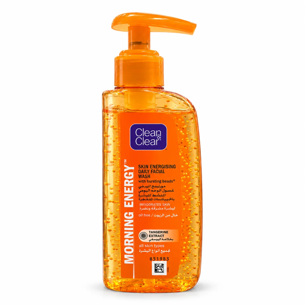 WPS-23606 Clean & Clear Morning Energy Facial Wash with Tangerine Extract - Image 1